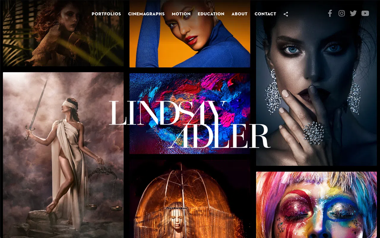 Lindsay Adler Portfolio Website